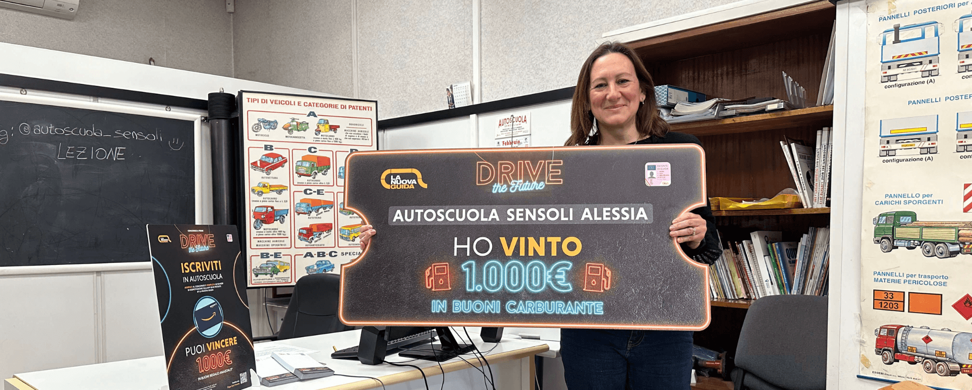 Vinti i primi 1.000 euro del Concorso Drive the Future